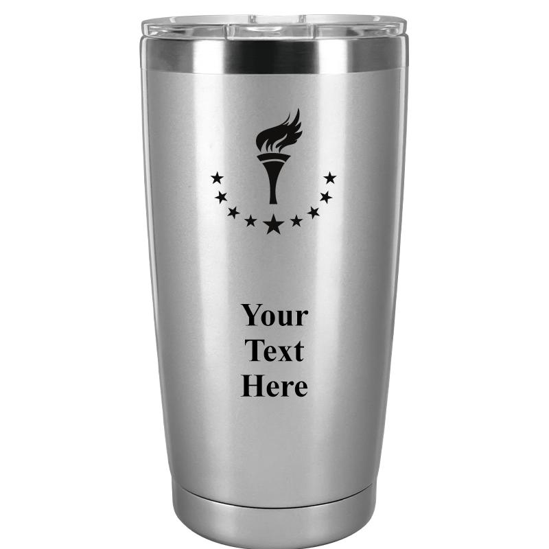 TUMBLER 20OZ SILVER
