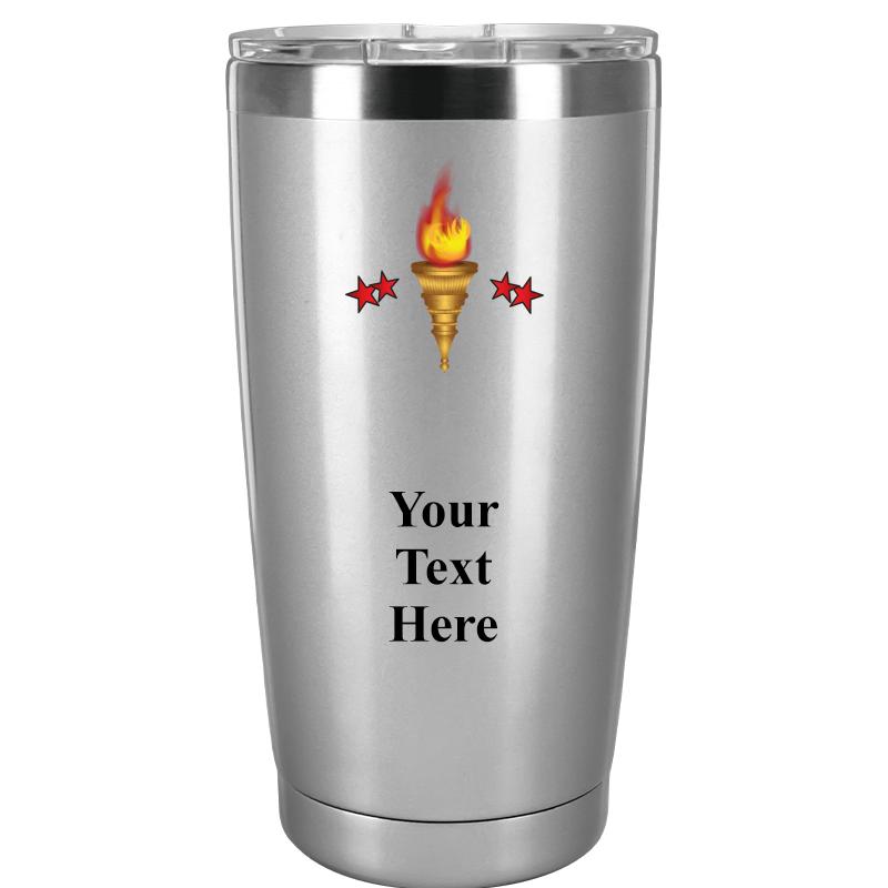TUMBLER 20OZ SILVER