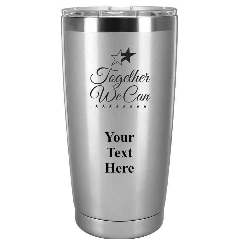 TUMBLER 20OZ SILVER