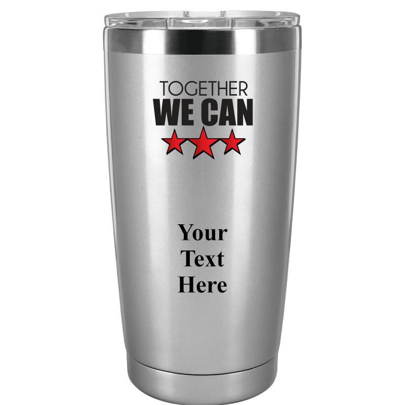 TUMBLER 20OZ SILVER
