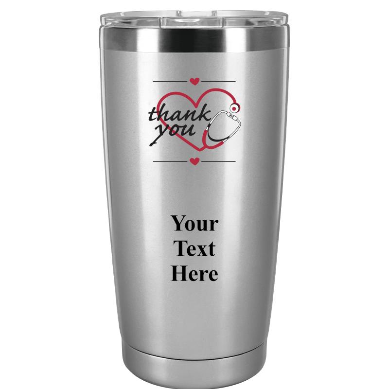 TUMBLER 20OZ SILVER