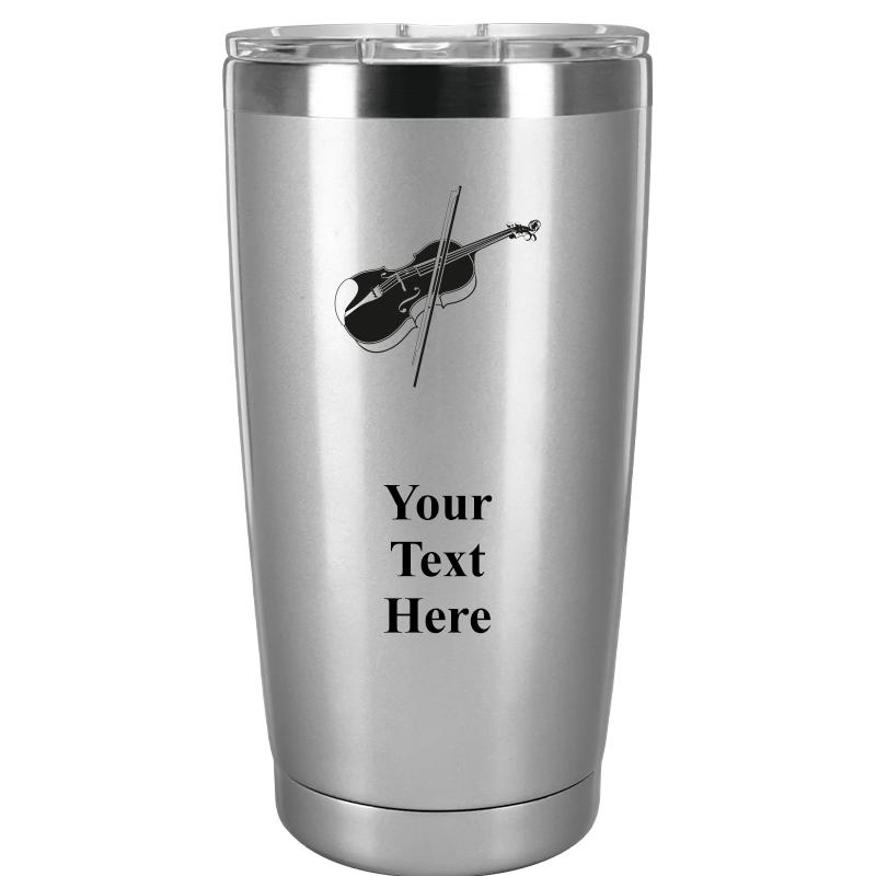TUMBLER 20OZ SILVER