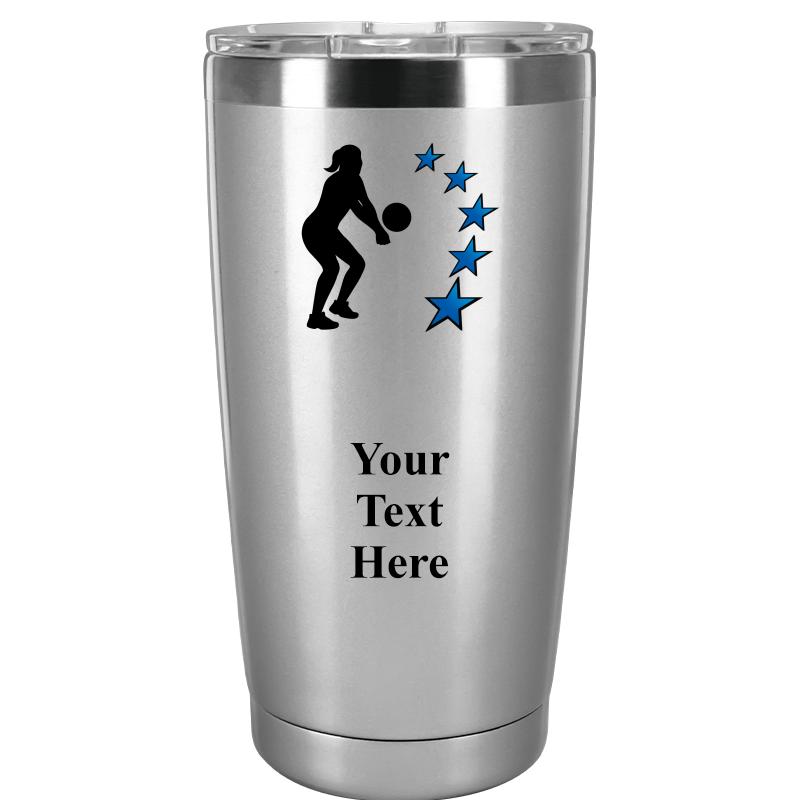 TUMBLER 20OZ SILVER