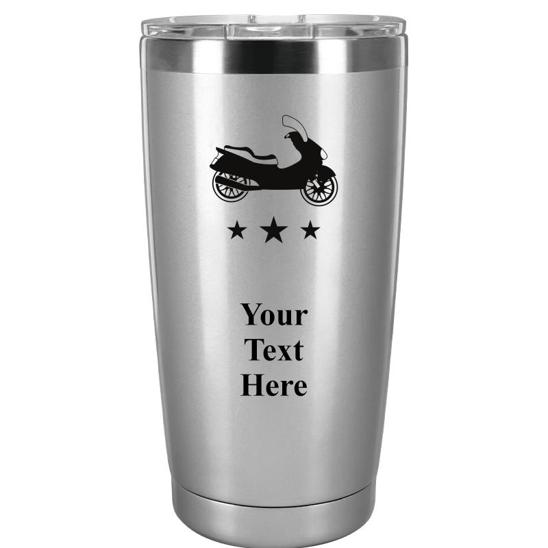 TUMBLER 20OZ SILVER