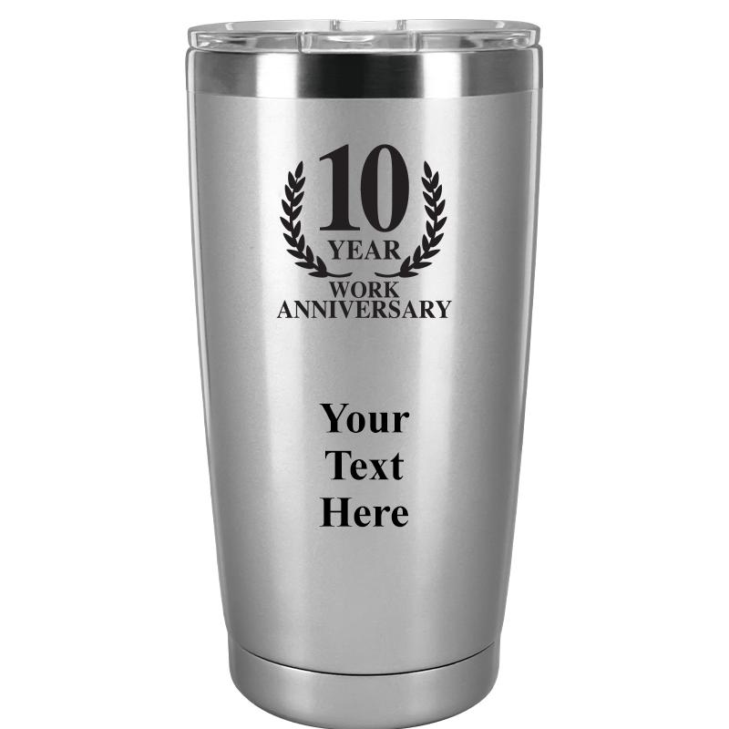 TUMBLER 20OZ SILVER