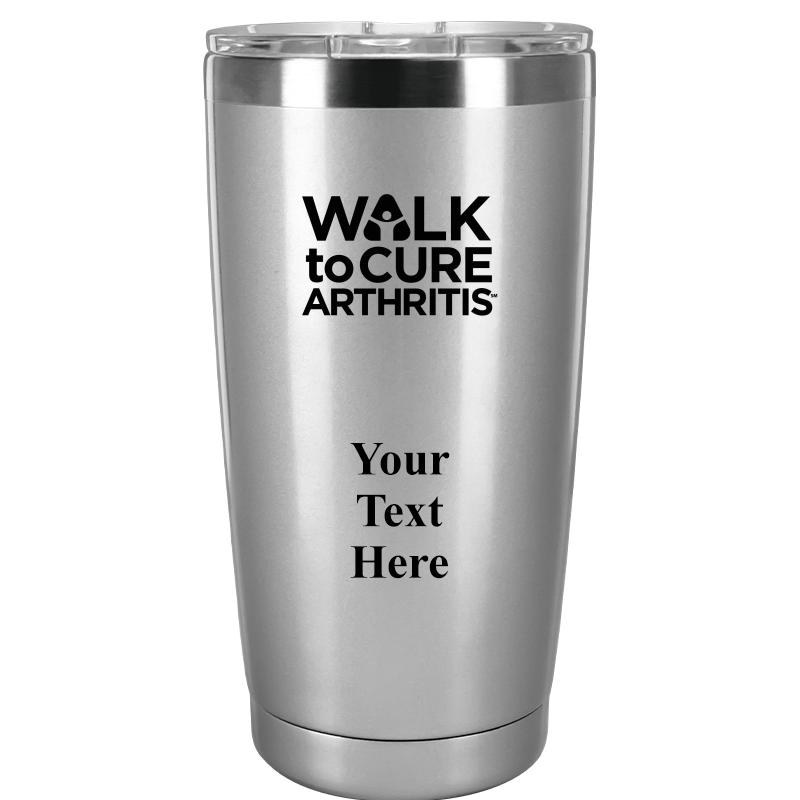 TUMBLER 20OZ SILVER