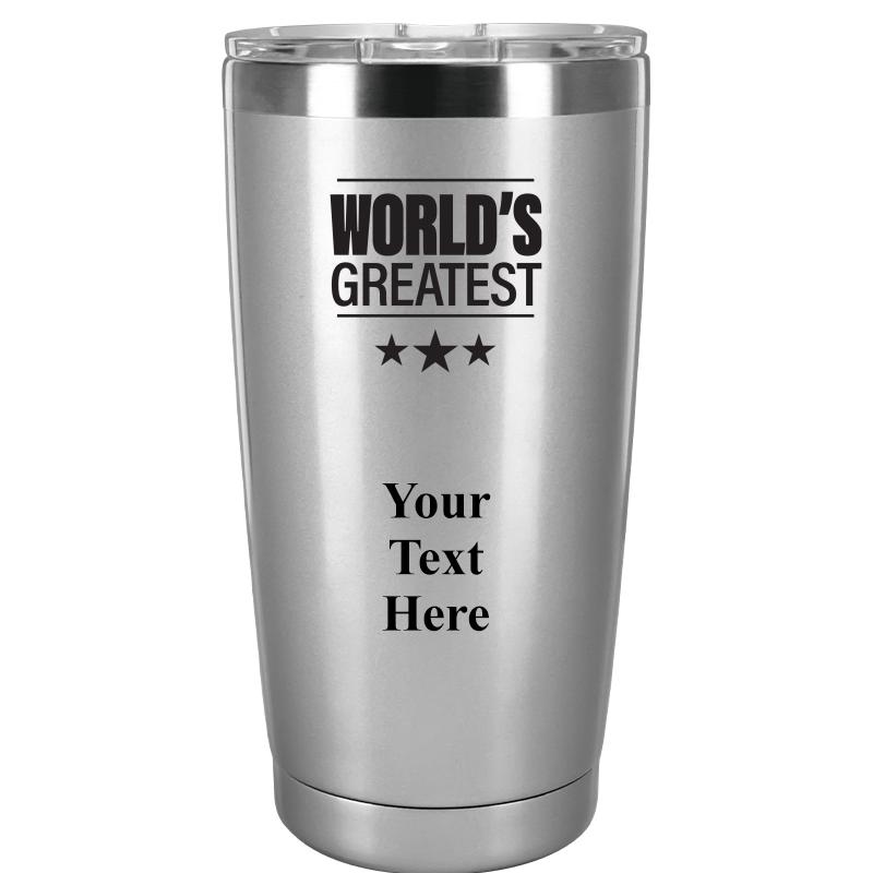 TUMBLER 20OZ SILVER