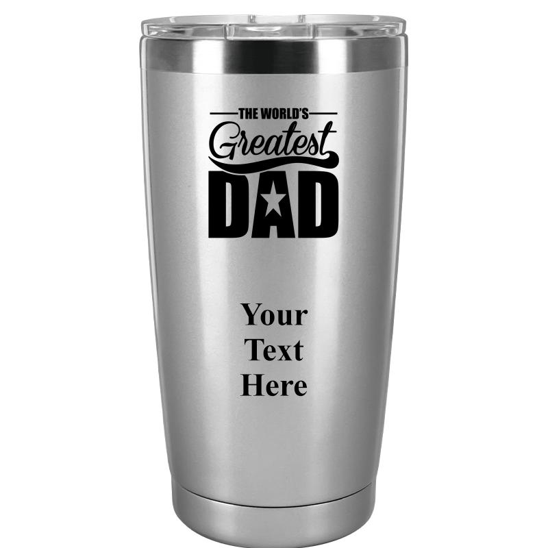 TUMBLER 20OZ SILVER