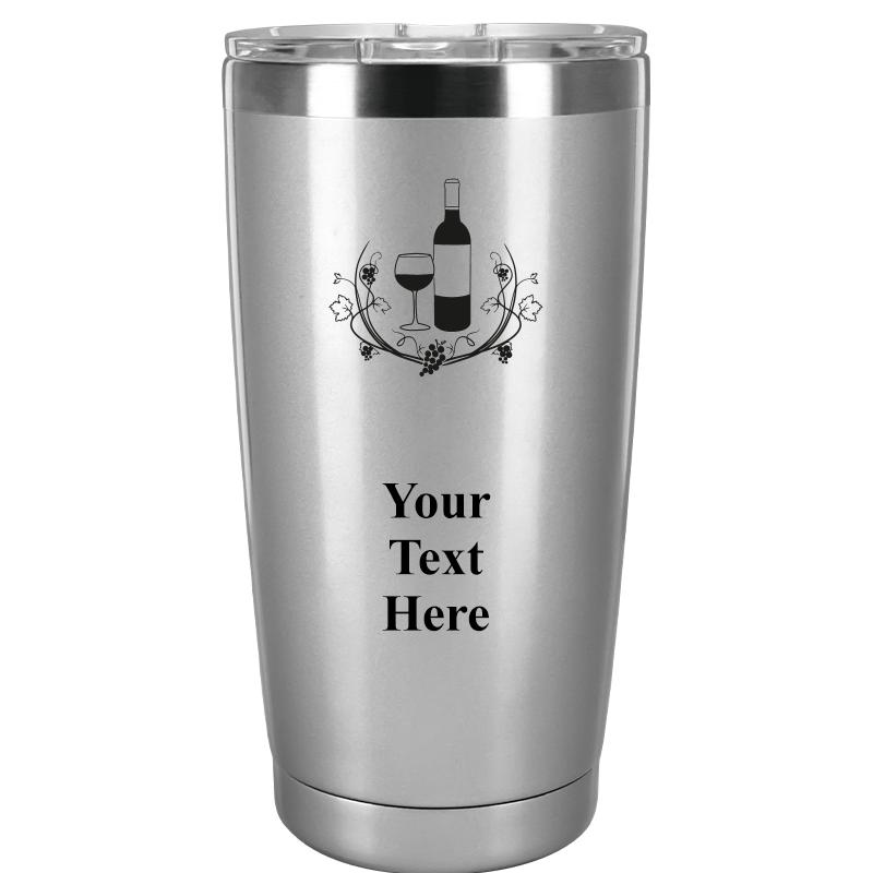 TUMBLER 20OZ SILVER