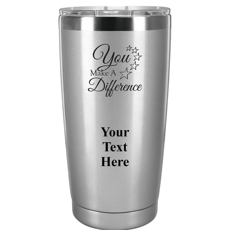 TUMBLER 20OZ SILVER