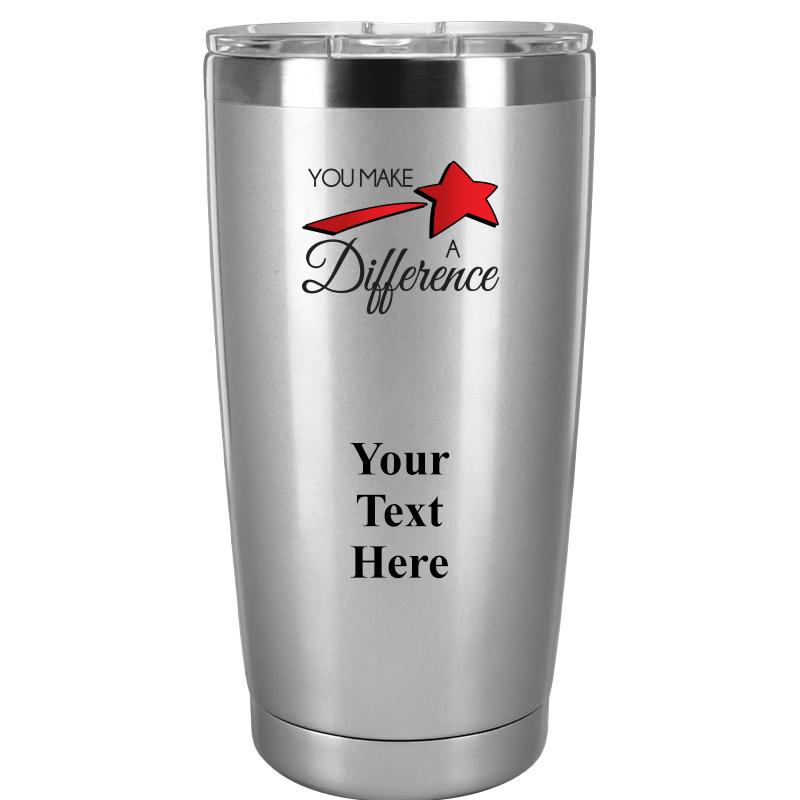 TUMBLER 20OZ SILVER