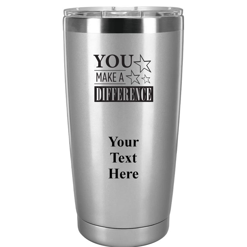 TUMBLER 20OZ SILVER