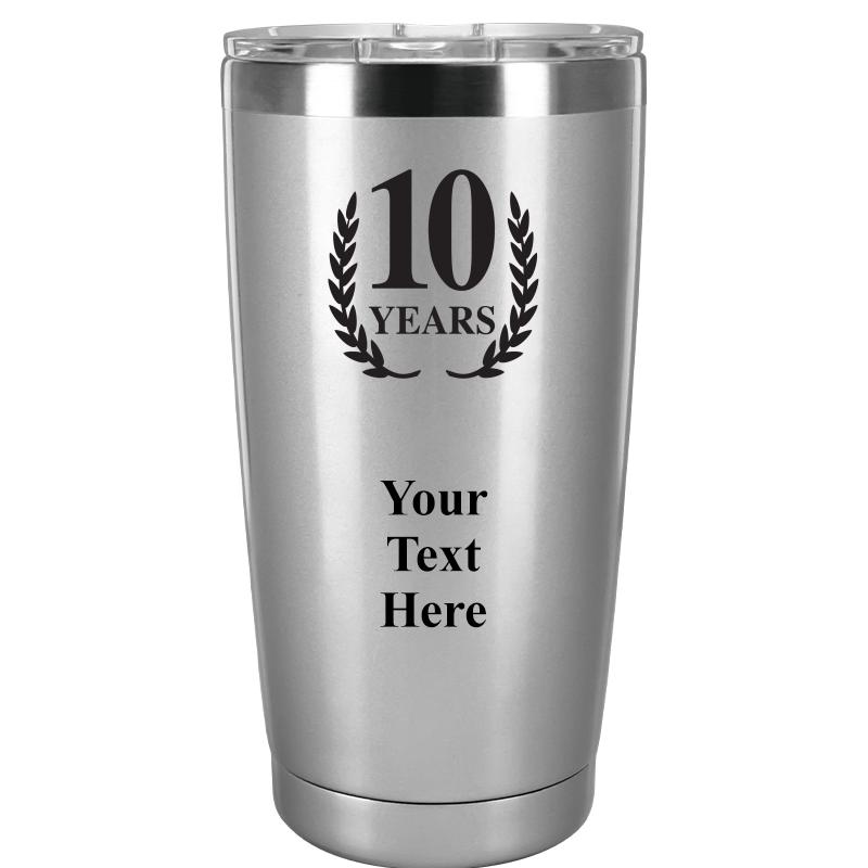 TUMBLER 20OZ SILVER