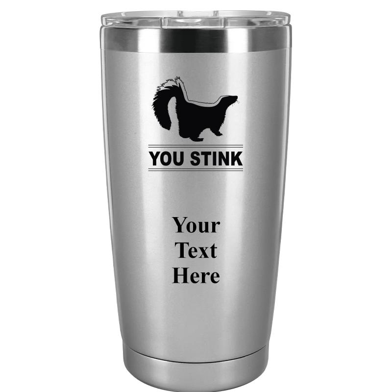 TUMBLER 20OZ SILVER