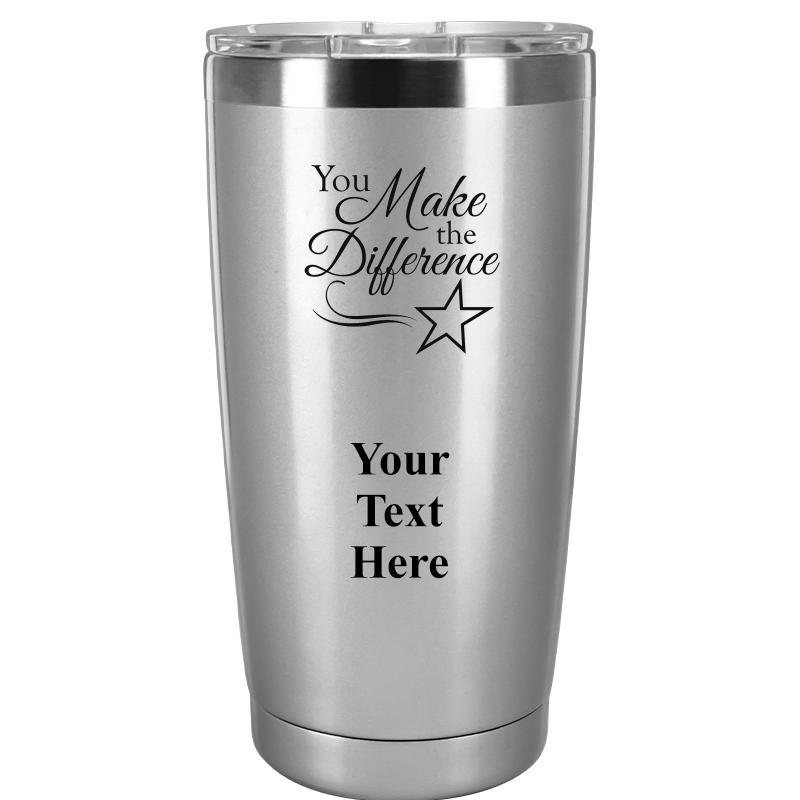 TUMBLER 20OZ SILVER