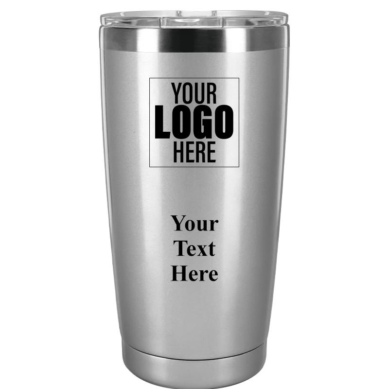 TUMBLER 20OZ SILVER