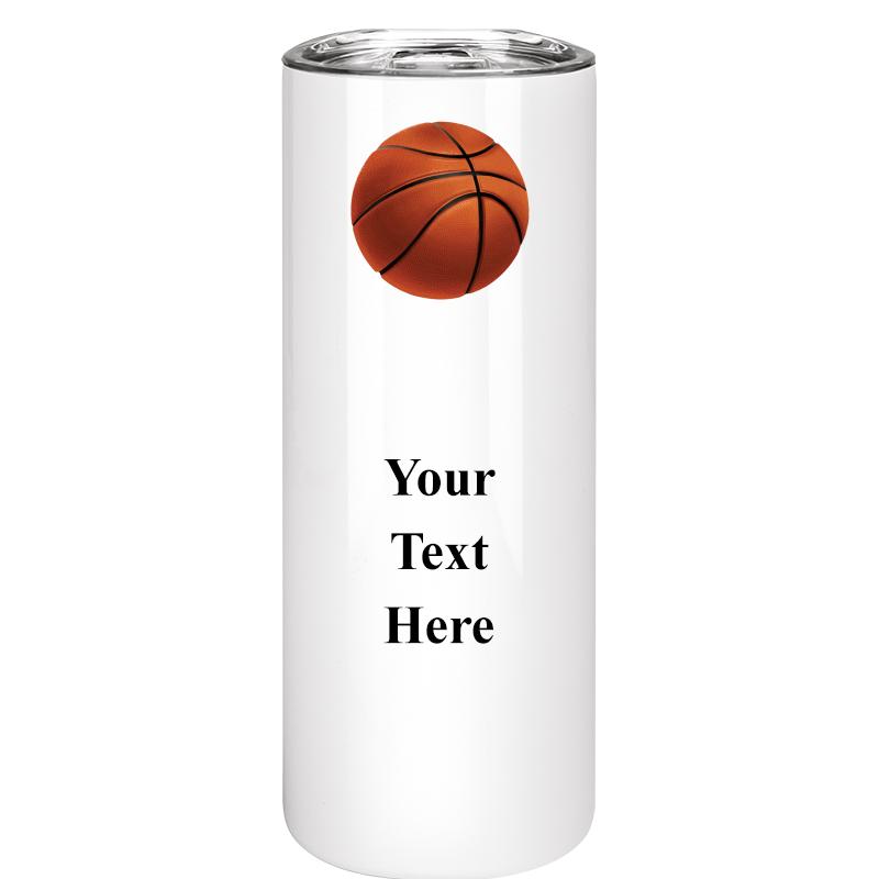 SLIM TUMBLER 20OZ WHITE