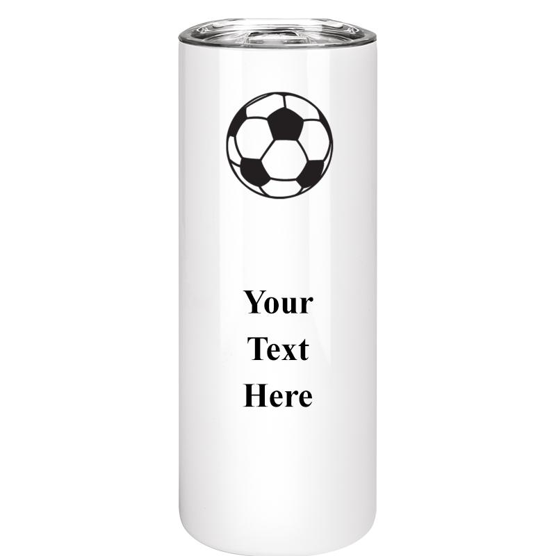 SLIM TUMBLER 20OZ WHITE