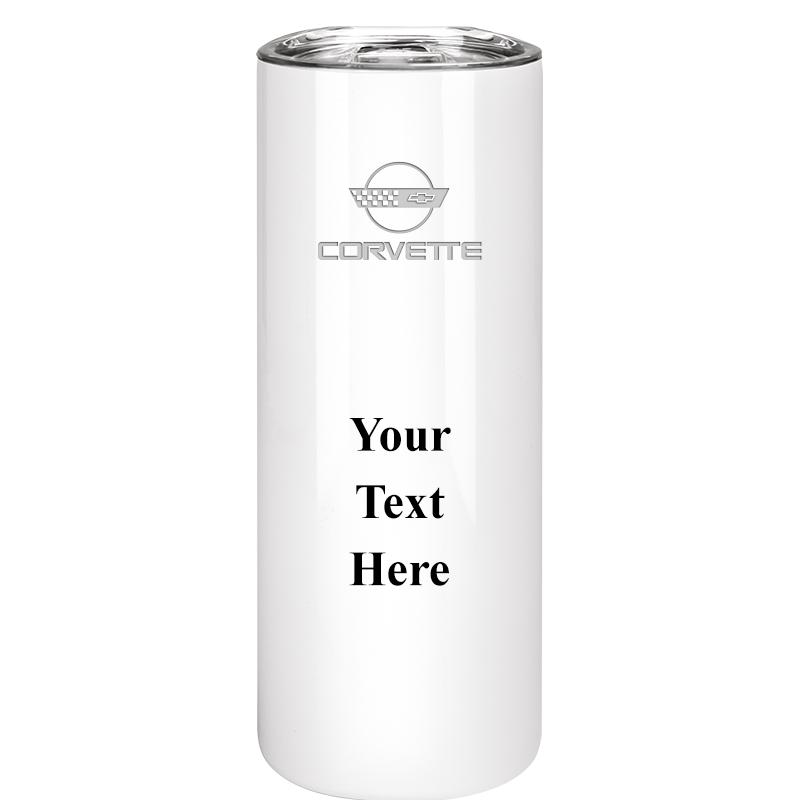 SLIM TUMBLER 20OZ WHITE