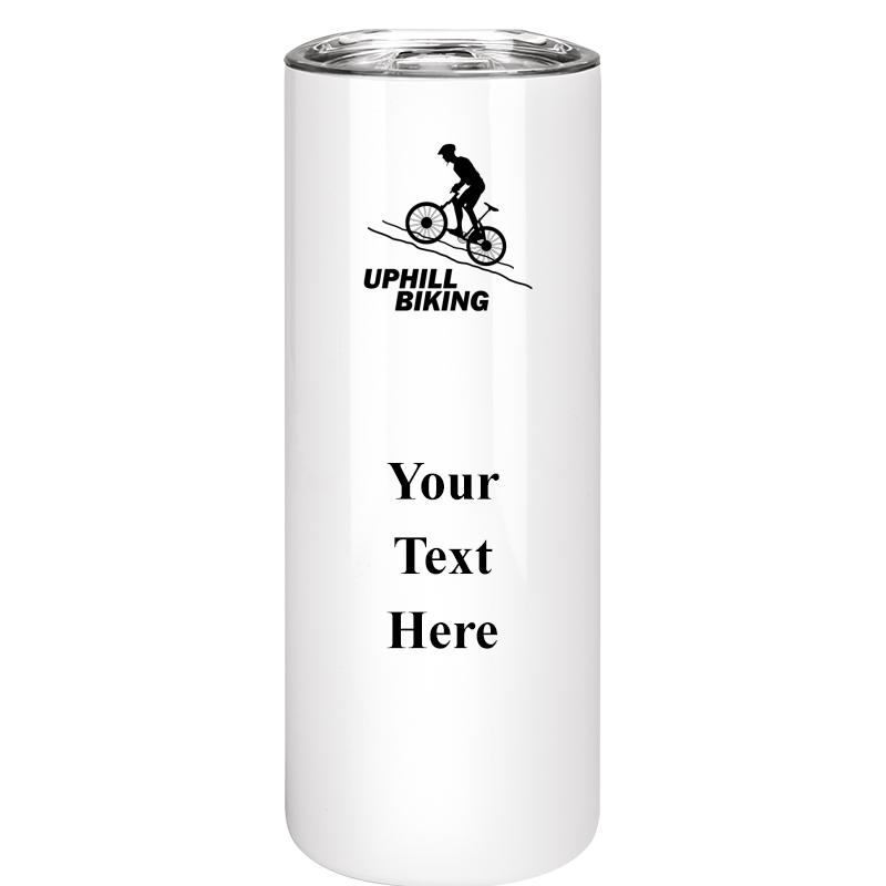 SLIM TUMBLER 20OZ WHITE