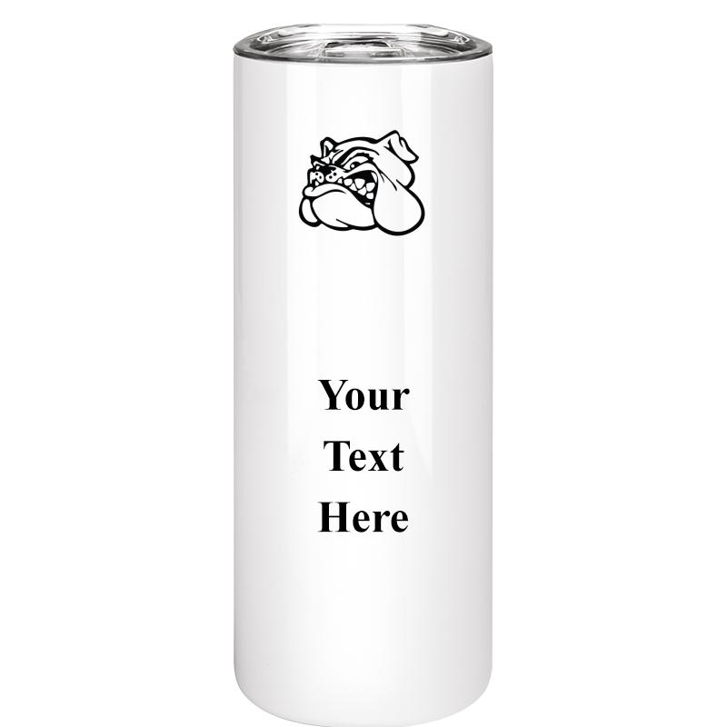 SLIM TUMBLER 20OZ WHITE