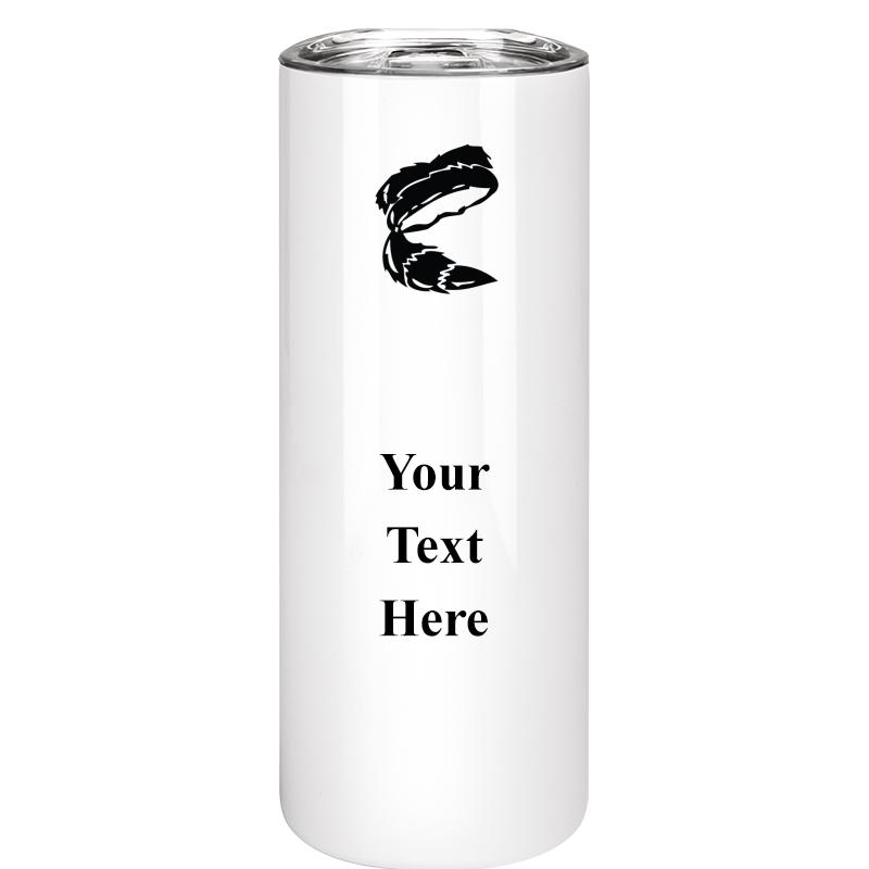 SLIM TUMBLER 20OZ WHITE