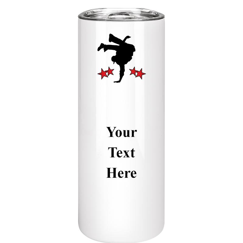 SLIM TUMBLER 20OZ WHITE