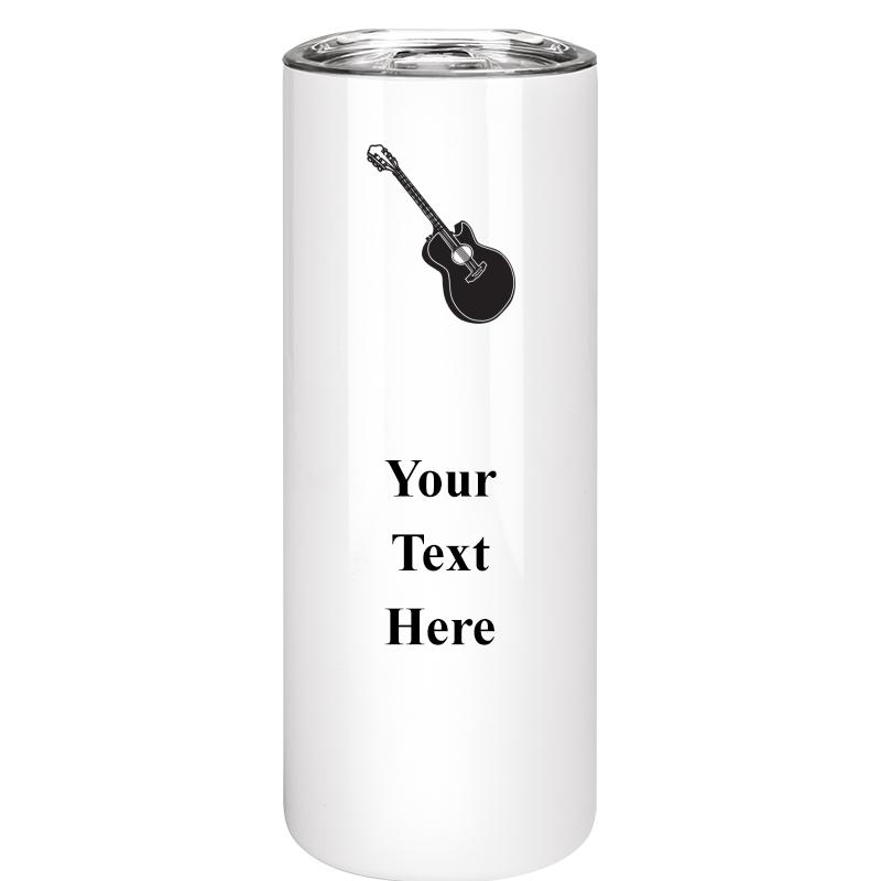 SLIM TUMBLER 20OZ WHITE