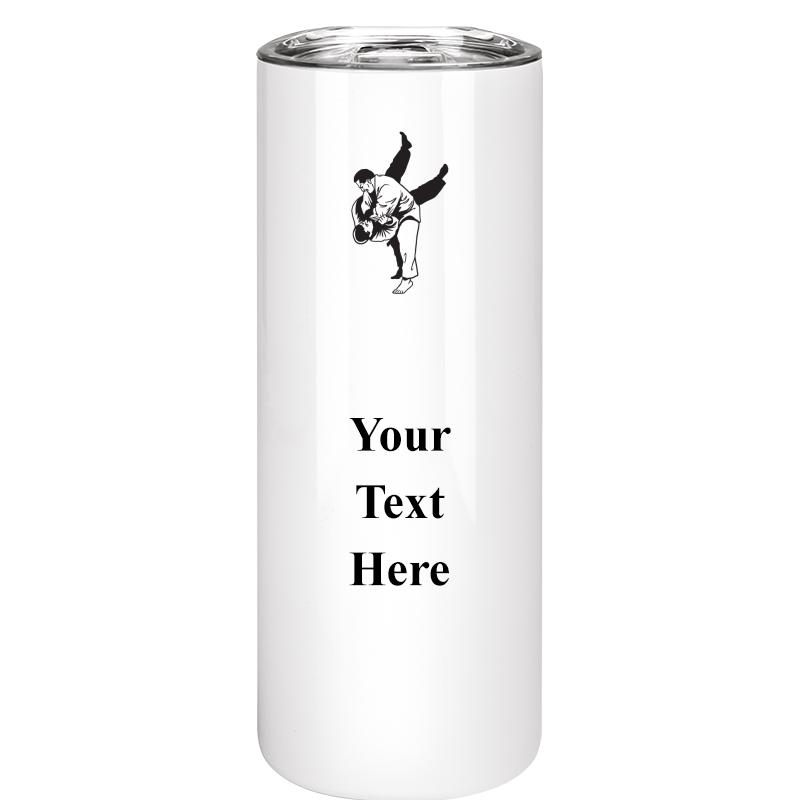 SLIM TUMBLER 20OZ WHITE