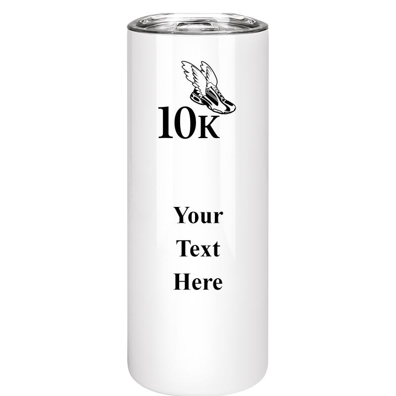 SLIM TUMBLER 20OZ WHITE