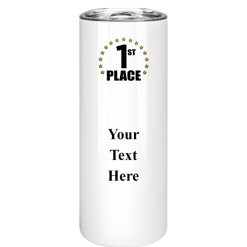 SLIM TUMBLER 20OZ WHITE