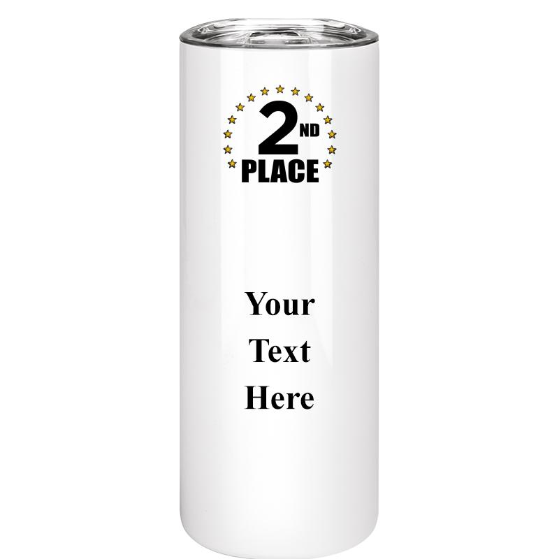 SLIM TUMBLER 20OZ WHITE