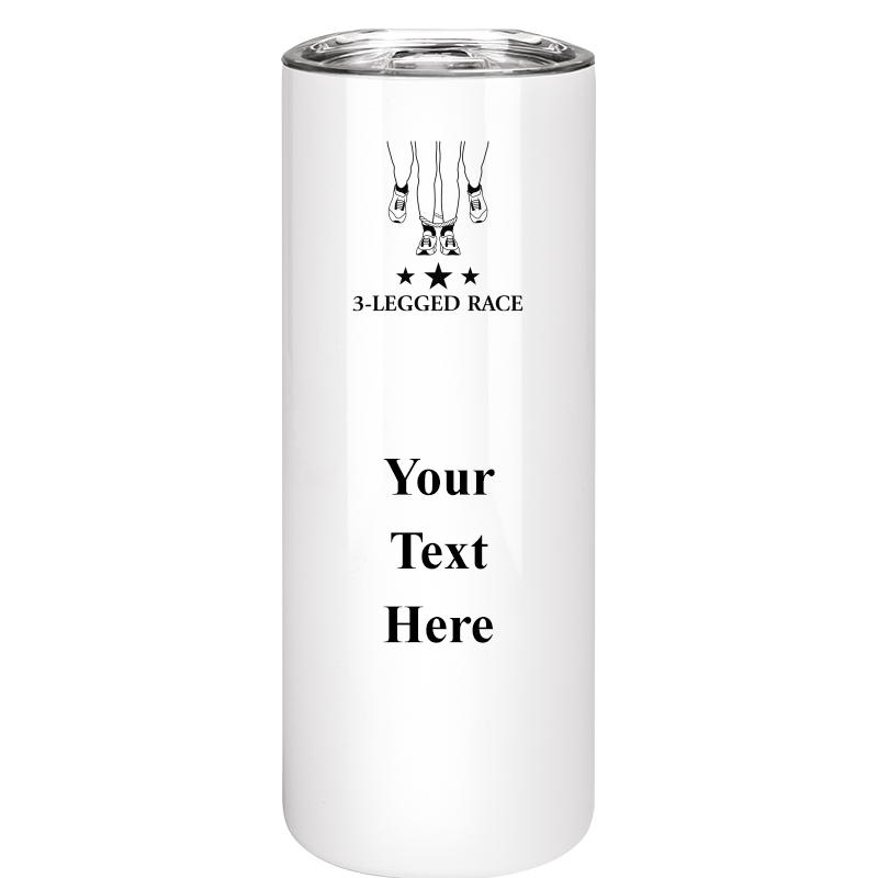 SLIM TUMBLER 20OZ WHITE