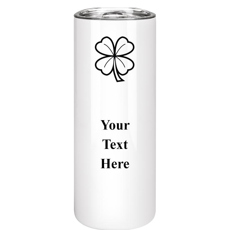 SLIM TUMBLER 20OZ WHITE