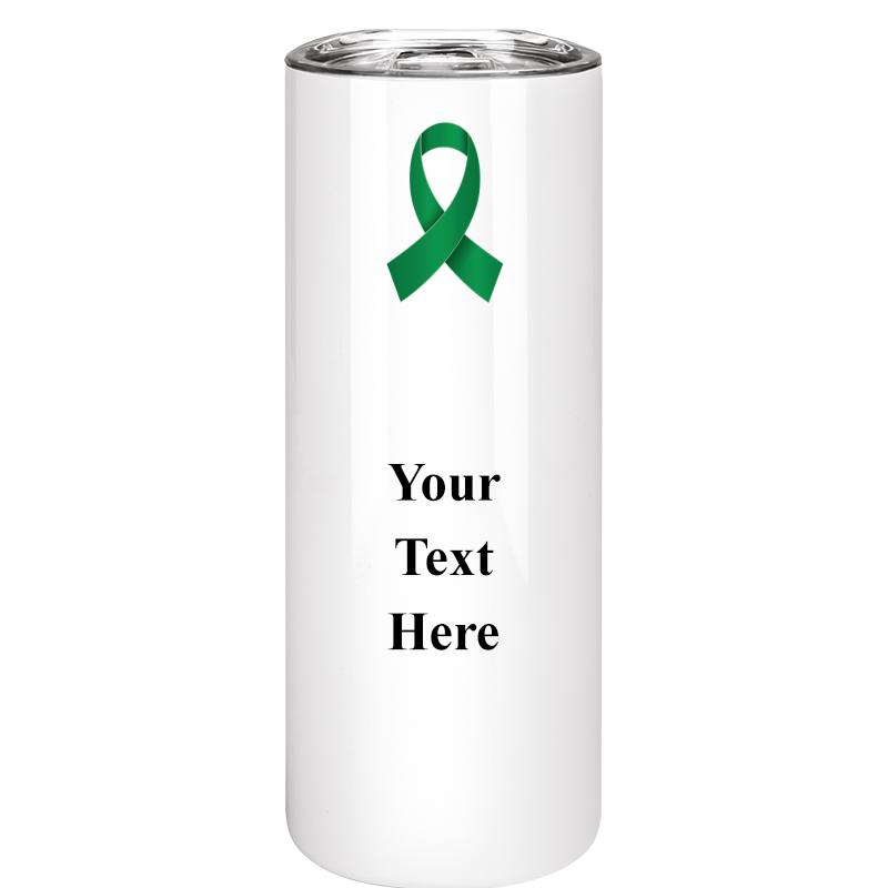 SLIM TUMBLER 20OZ WHITE