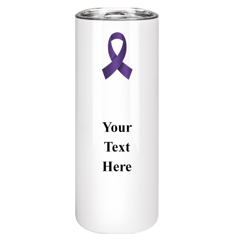 SLIM TUMBLER 20OZ WHITE