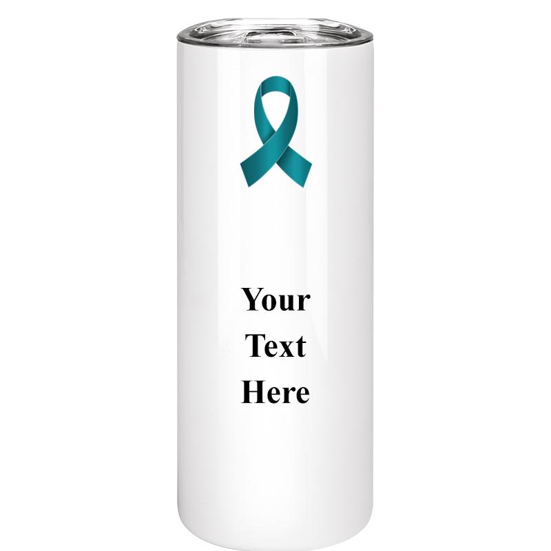 SLIM TUMBLER 20OZ WHITE