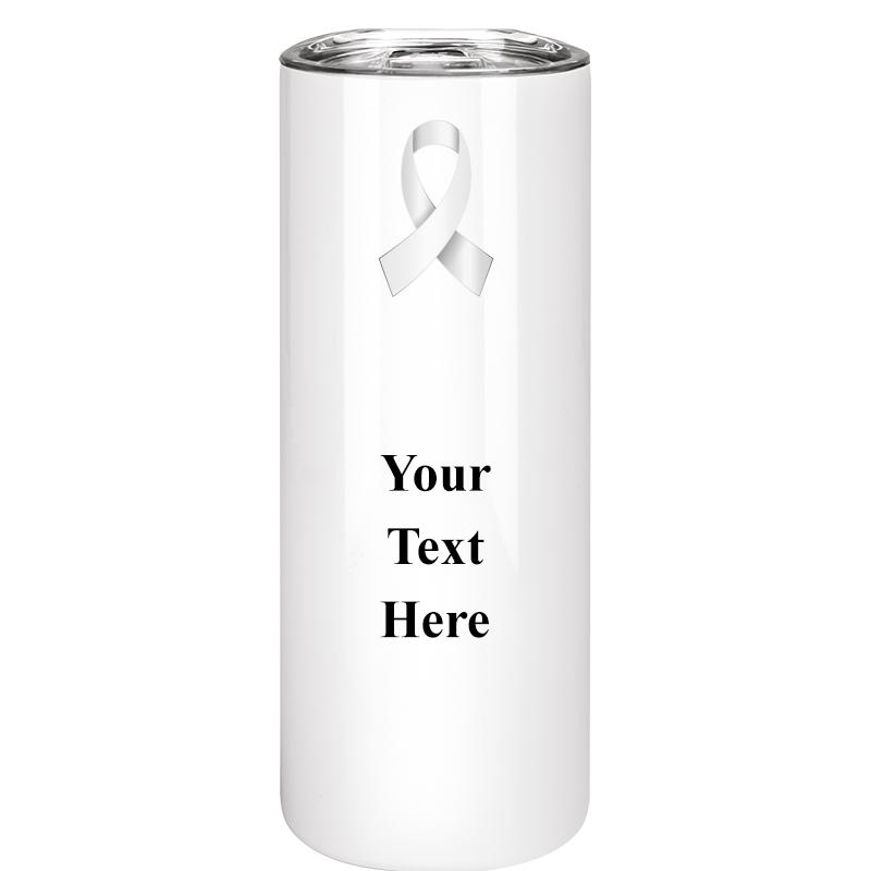 SLIM TUMBLER 20OZ WHITE