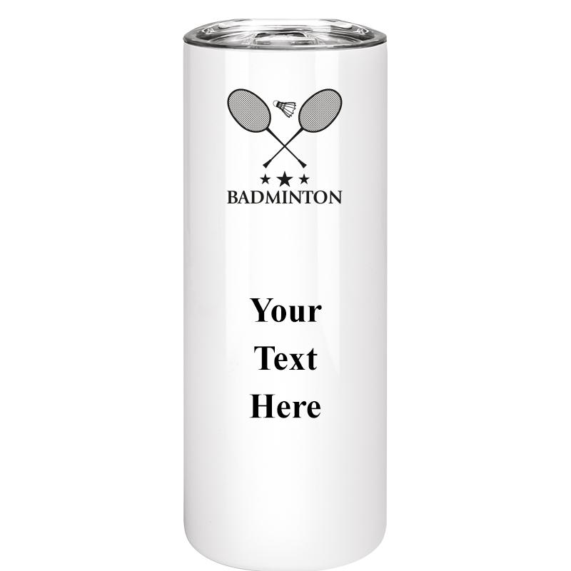 SLIM TUMBLER 20OZ WHITE