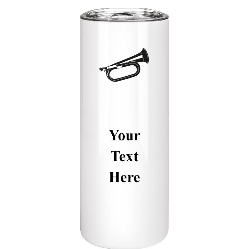 SLIM TUMBLER 20OZ WHITE