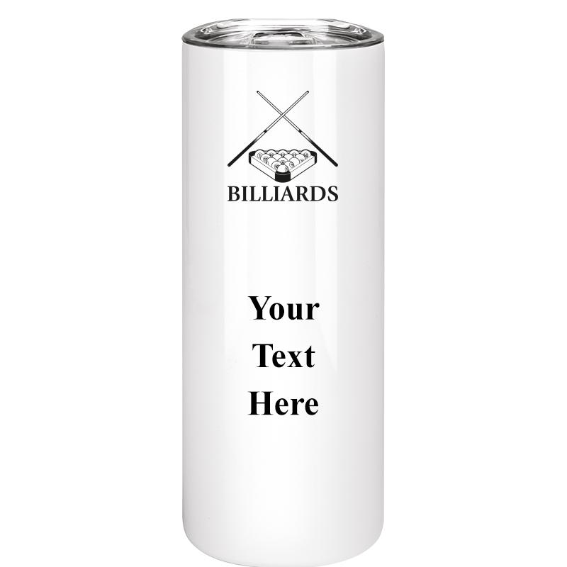 SLIM TUMBLER 20OZ WHITE