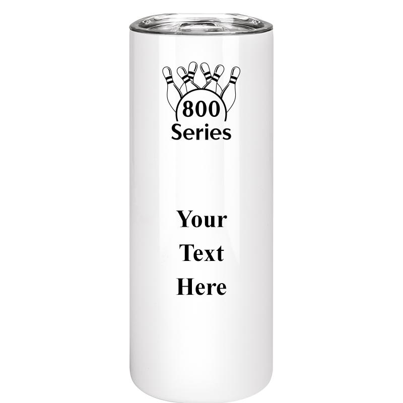 SLIM TUMBLER 20OZ WHITE