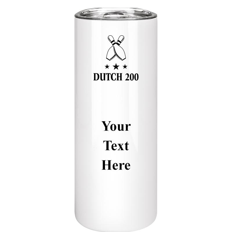 SLIM TUMBLER 20OZ WHITE