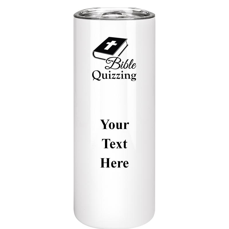 SLIM TUMBLER 20OZ WHITE