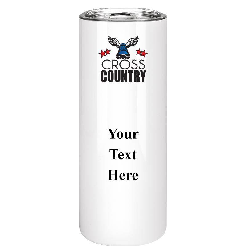 SLIM TUMBLER 20OZ WHITE