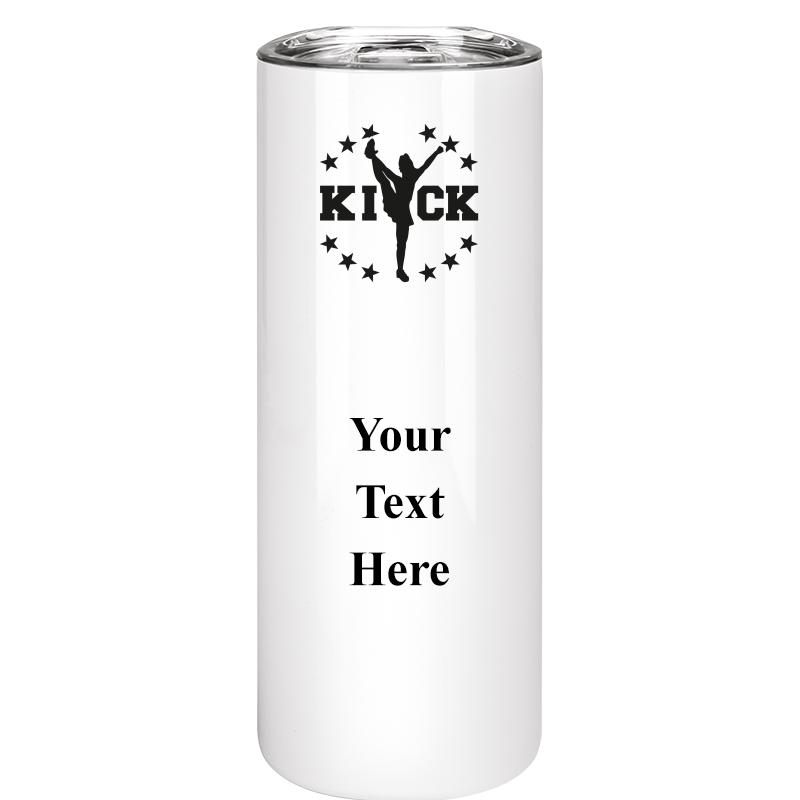 SLIM TUMBLER 20OZ WHITE