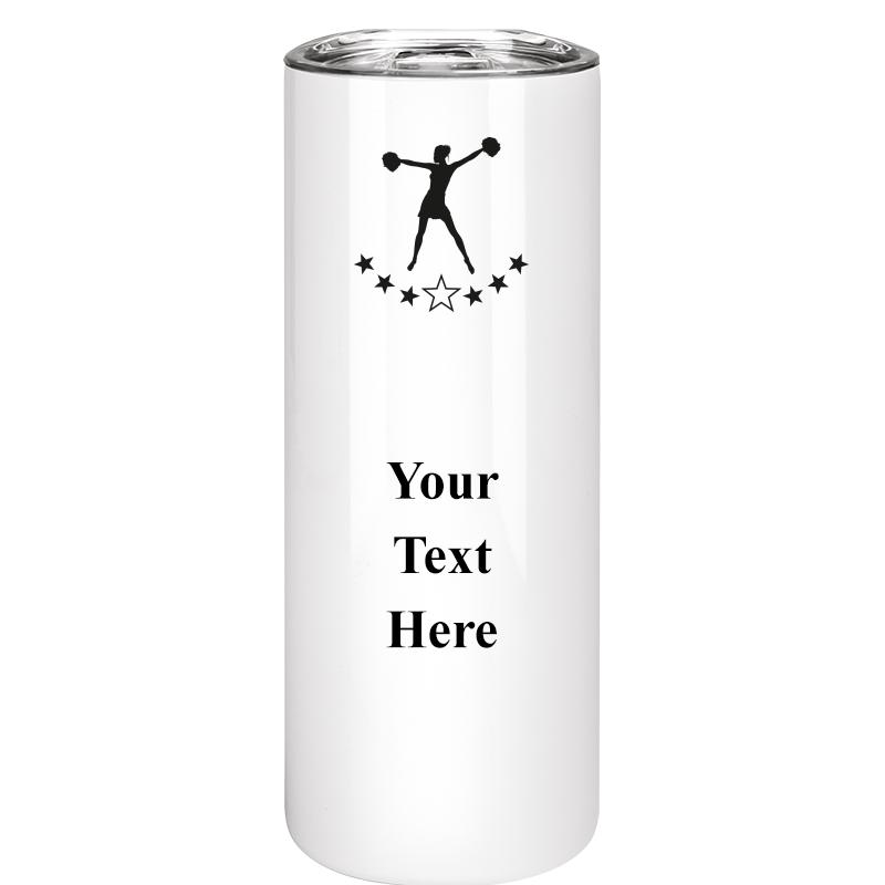 SLIM TUMBLER 20OZ WHITE