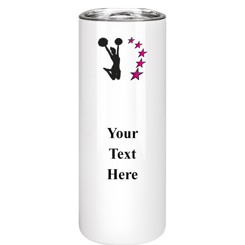 SLIM TUMBLER 20OZ WHITE