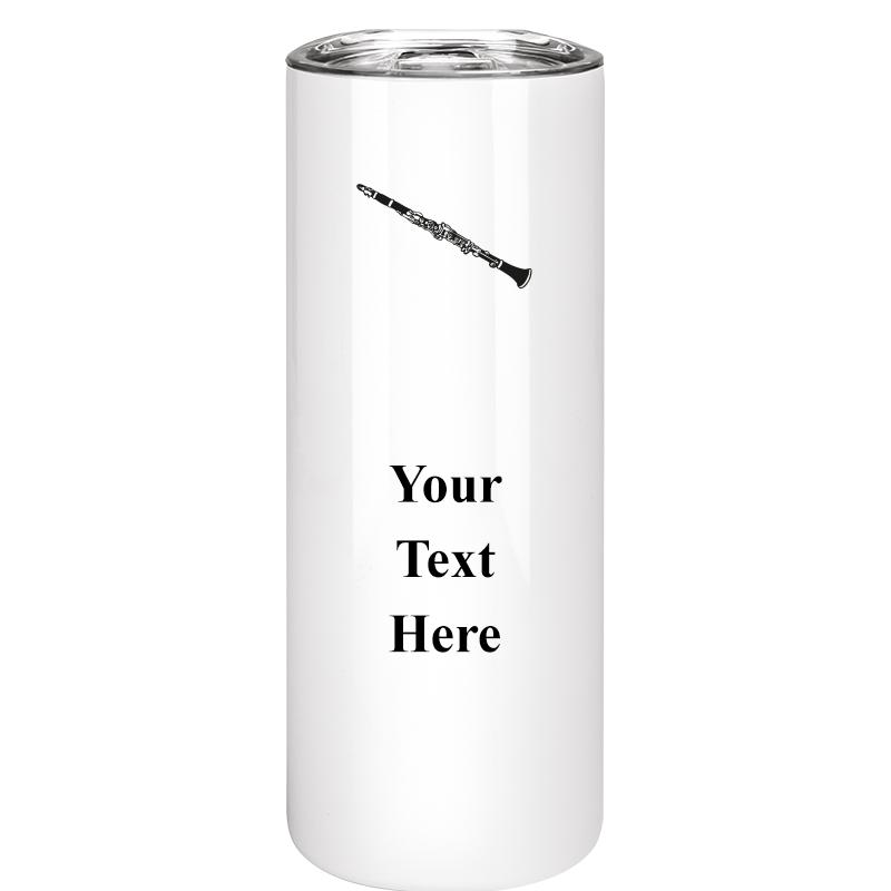 SLIM TUMBLER 20OZ WHITE