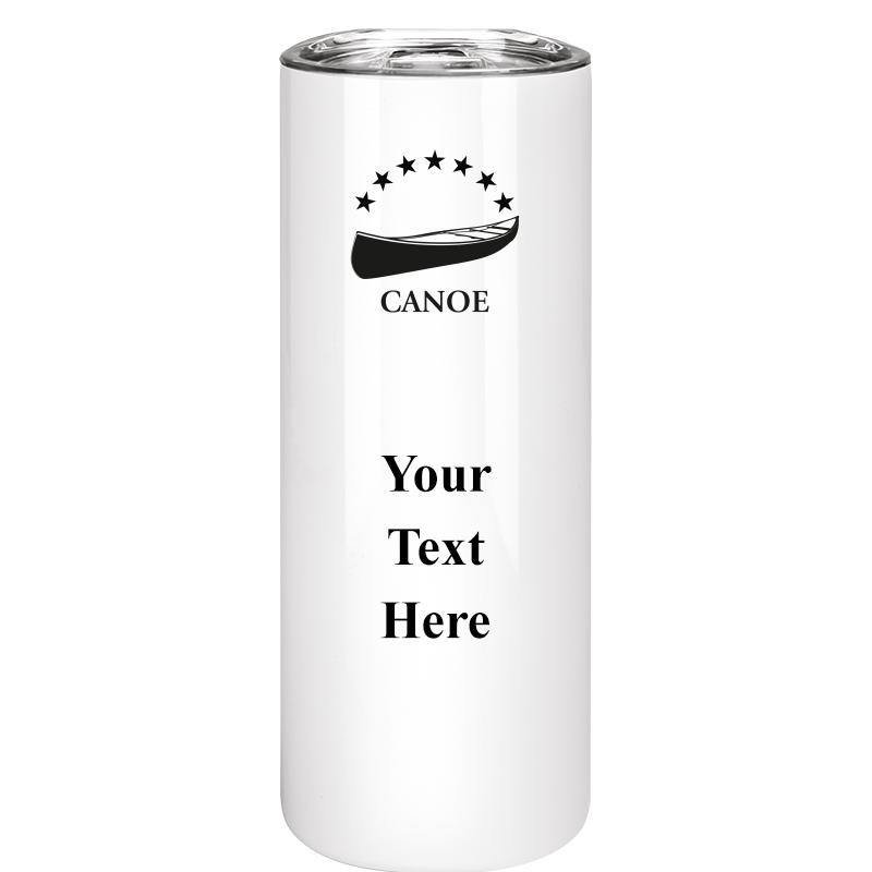 SLIM TUMBLER 20OZ WHITE